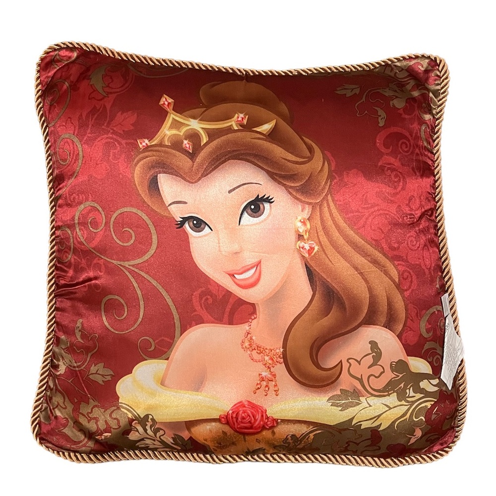 Disney Beauty and the Beast Belle Princess Decorative Pillow